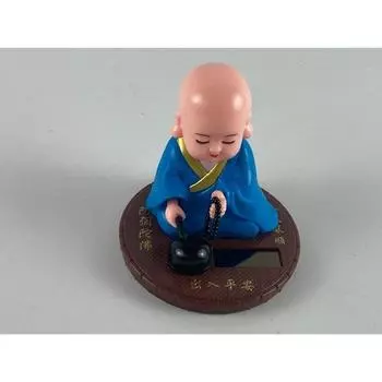 DM Global moktakchimonk на солнечных батареях для небольших транспортных средств, синий, 1 шт., корейский автомобильный аксессуар