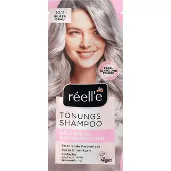 DM Real reele toning shampoo 10.11 silver gray 14ml