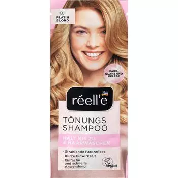DM Real reele toning shampoo 8.1 platinum blonde 14ml