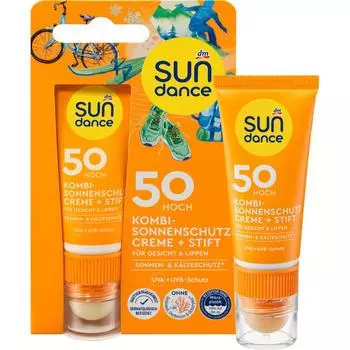 DM Sundance Suncare Combi Face Cream + Stick LSF50, 20ml