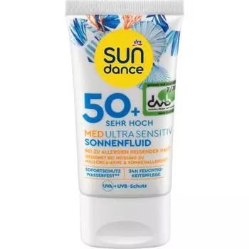 DM SUNDANCE Sundance Ultra Sensitive Sunfluid LSF50+ 50ml