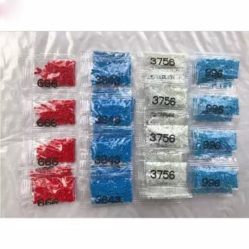 DMC 447 цветов, полная круглая дрель, смола, алмаз, горный хрусталь, сделай сам, алмазная живопись, хрустальные бусины, каменный аксессуар Color 322(5 bag/1000pcs)