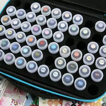 DMC Цветные наклейки с цифрами Алмазная живопись Аксессуары Инструменты Круглая алмазная живопись Наклейка с цифрами Многоцветная для взрослых и детей