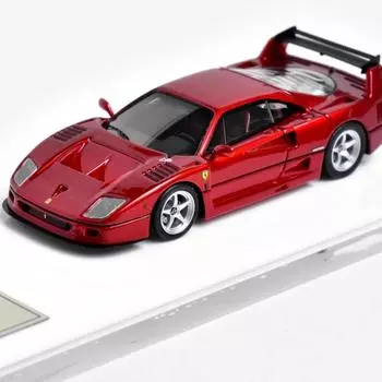 ДМХ 1:64 Красный 1995 F40 GTE Super Racing Sports Модель Литой Смола Автомобиль