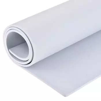 DMiotech 2 шт. 35 см x 100 см x 5 мм, толщина 5 мм, лист пены EVA для творчества и творчества, лист пены для творчества, белый