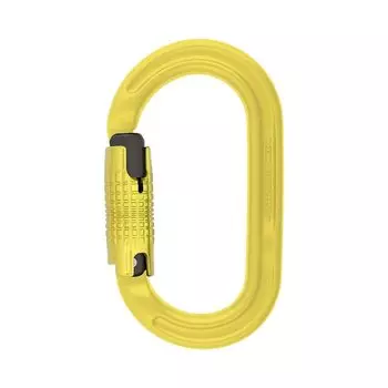 Карабин с автоматической блокировкой DMM Ultra O Locksafe, 3-ступенчатый, цвет лайм.