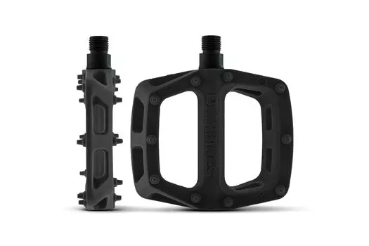 DMR V6 PLASTIC PEDAL AXLE BLACK (DMR) CRO-MO чёрный