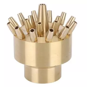 DN40 внутренняя резьба фонтанная насадка 3 слоя рассеивающая ландшафтная распылительная головка для СПА бассейна