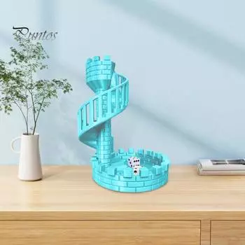 DND Dice Tower with Tray Dice Rolling Tower Dice Настольные игры Аксессуары для ролевых игр Dungeons And Dragons D&D TRPG золотистый