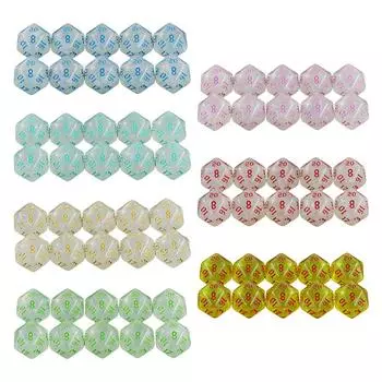 DND Многогранные игральные кости D20 для Rpg DND Игровые кости Настольный многогранный набор для ролевой игры красный