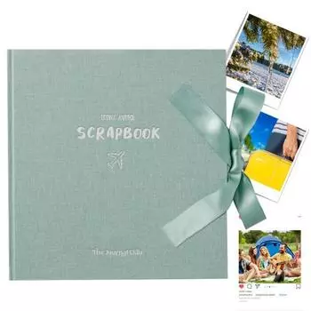 Дневник путешествий Wanderlust Adventures Travel Journal Smooth Writing Bowknot Decor Universal Scrapbook Daily синий