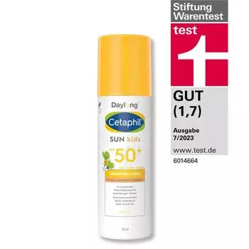 Дневной детский солнцезащитный лосьон Cetaphil с липосомами SPF 50+ 150 мл