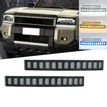 Дневной ходовой огонь Противотуманная фара с указателем поворота Подходит для Toyota Land Cruiser Prado LC250 2024