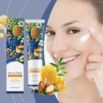 Дневной и ночной увлажняющий крем Увлажняет и увлажняет кожу Нежный Нежный и ласковый дневной и ночной увлажняющий крем One Size