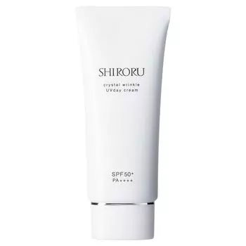 Дневной крем Crystal Wrinkle UV содержит ниацинамид Shiroru Солнцезащитная сыворотка Профилактика пятен Отбеливание УФ-защита Уход за кожей Crystal Pink 40 г [SHIRORU]
