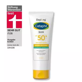 Дневной крем-гель Cetaphil Sensitive Sun SPF 50+ 100 мл