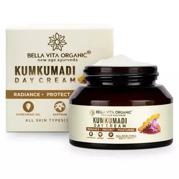 Дневной крем с Кумкумади (50 г), Kumkumadi Day Cream, Bella Vita