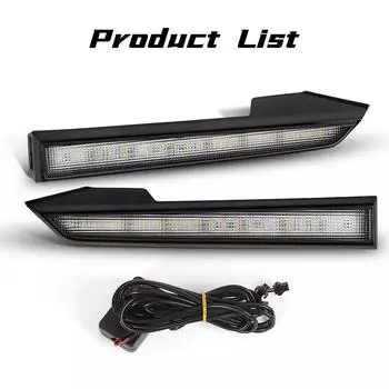 Дневные ходовые огни DRL для Toyota Tacoma 2012 2013 2014 2015 Бампер Фары Решетка Воздухозаборник Крышка