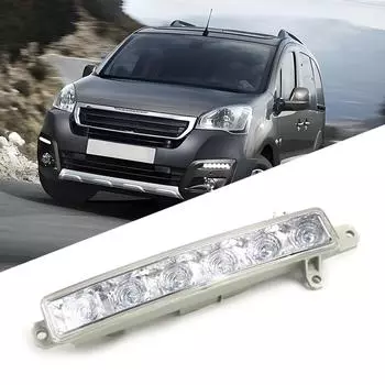 Дневные ходовые огни переднего бампера автомобиля 9802795580 Дневные ходовые огни передние 9677409380 814300H010 для Peugeot 308 2013-2020 CHINA