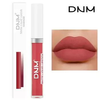 DNM 19 цветов Матовый блеск для губ Водостойкая долговечная невыцветающая глазурь для губ Многоцветная антипригарная помада