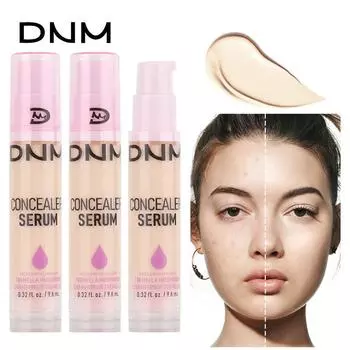 DNM Легкий консилер-флюид плотно прилегает и не смывается Длительное увлажнение Ультратонкая основа Увлажняющая основа с контролем жирности 01