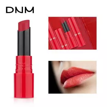 DNM Velvet Matte Matte Antistick 12 Color Lipstick Lipsticks Пигментированные легко носить долговечную губную помаду