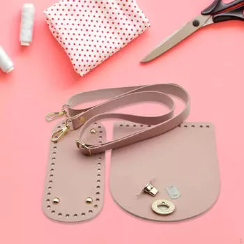 Дно сумки для вязания крючком DIY аксессуары сумка-тоут плечевые части синий