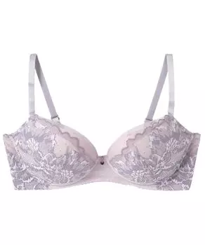 до чашки G Бюстгальтер Bragenic Smoothing BMI243 PU C65 [Amphi/Wacoal] Бескаркасный бюстгальтер, увеличивающий декольте, с высоким боком, разглаживающий спину, [BRAGENIC