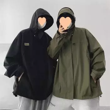 Добавьте веса и добавьте веса к 400 фунтам мужских модных курток Ins, свободных и облегающих курток, универсальных курток для полных мужчин M