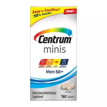 Добавка для мужчин 50+ (160 таб), Minis Men 50+, Centrum