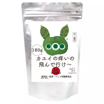 Добавка от аллергии Добавка от зуда 3 месяца меньше, чем для собак/кошек (Муха Каюи) Без добавок ([180г] (если 4кг))