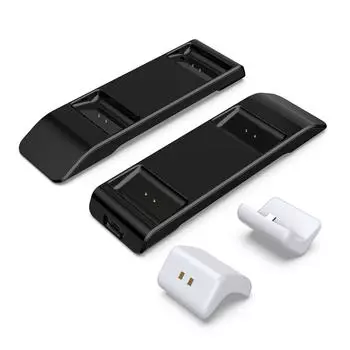 DOBE Wireless Game Handle Contact Dual Charging Base TP5-0562 for PS5 Controller with Breathing Lights&Smart Charging Indicator чёрный