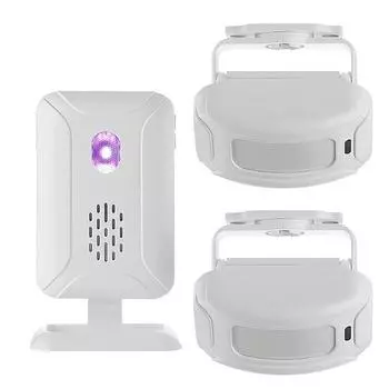 Добро пожаловать Дверной звонок Магазин Магазин Домашняя безопасность Добро пожаловать Беспроводной инфракрасный ИК-датчик движения Дверной звонок Сигнализация Входной дверной звонок 36 мелодий 1 sensor