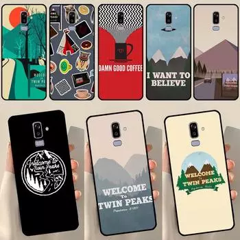 Добро пожаловать в чехол Twin Peaks для Samsung Galaxy J7 2016 A3 A5 J1 J3 J5 2017 A6 A7 A8 A9 J8 2018 J4 J6 Plus Cover J5 2017 - J530