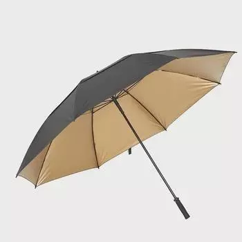 Добро пожаловать! Зонт для гольфа с ручным управлением длиной 40 дюймов — большой, с золотым клеем, устойчивый к ультрафиолетовому излучению, сверхпрочный.