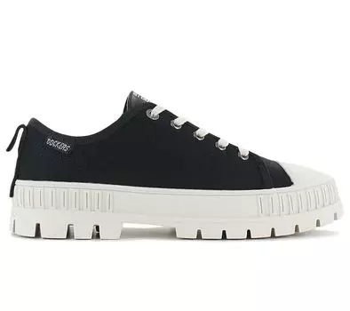 DOCKERS by Gerli 52KC201 - Женские кроссовки Canvas Black 52KC201-710100 ORIGINAL EU 42 UK 8 чёрный