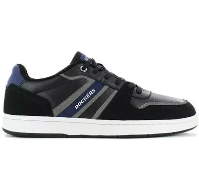 DOCKERS by Gerli 53BY002 - Мужские кроссовки черные 642100 ОРИГИНАЛ EU 41 UK 7 чёрный