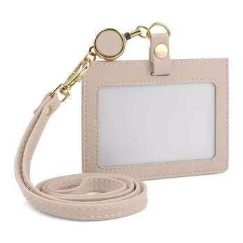 Dockii ID-карта Горизонтальная ID-карта Карманная карточка сотрудника Телескопическая шейная карточка Карманная карточка с именем Наименование компании проездного билета Вмещает 3 карты Держатель, чехол, чехол,