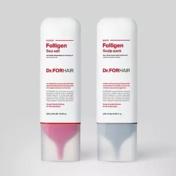 Doctor for Hair Scalp Intensive Care Double Plan Scaler 300 мл + Scalp Pack 250 мл / Набор для шелушения кожи головы + Scalp Pack