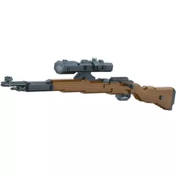 Doctor Star Mini Block 98K Block Gun, разноцветные, популярные корейские игрушки