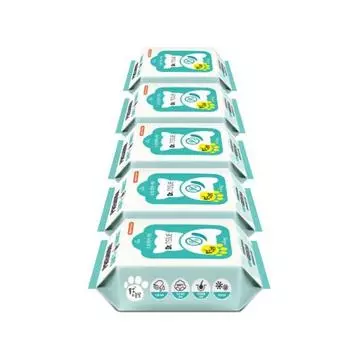 Doctor Tissue Pet Wet Tissues Butt & Hands and Feet, 30, 5, корейский шампунь для домашних животных