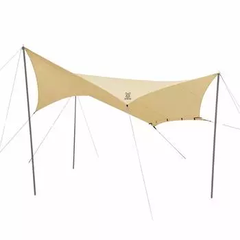 DOD Beetle Tarp Легко соединяется с палаткой [UPF50+] TT5-655-TN бежевый