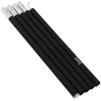 DOD Big Tarp Pole 250 см алюминиевая сумка для хранения толщина 28 мм [черный/красный] XP5-507K чёрный