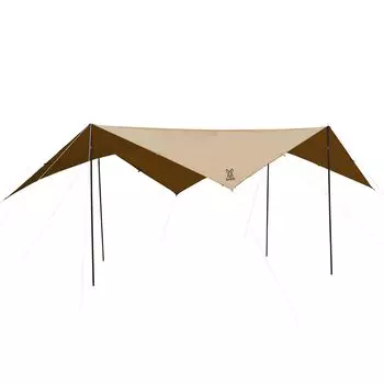 DOD Cheese Tarp M Super large polycotton tarp that can be stretched freely TT10-739-TN