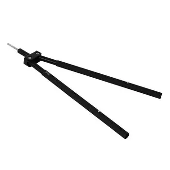 DOD Futamata no Sasoi S One Pole Tent Bifurcated Parts Compact W6 x x H69cm longest time FA1-897-BK (Approx.) D2.5cm At чёрный