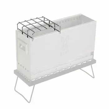 DOD Mechamoe Fire Exclusive Option Mechamoe Fire Trivet QG3-853-SL Silver (Approx.) W17 x D15cm x H4.5cm