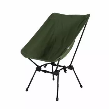 DOD Sugoisu Регулировка высоты 4 уровня Стиль костра до высокого стиля Хлопковый материал Устойчив к искрам Стул Хаки