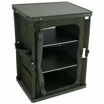 DOD TB1-38-KH Многофункциональный кухонный стол, просто потяните вверх, чтобы заполнить полки, механизм блокировки без шатания, хаки, средний