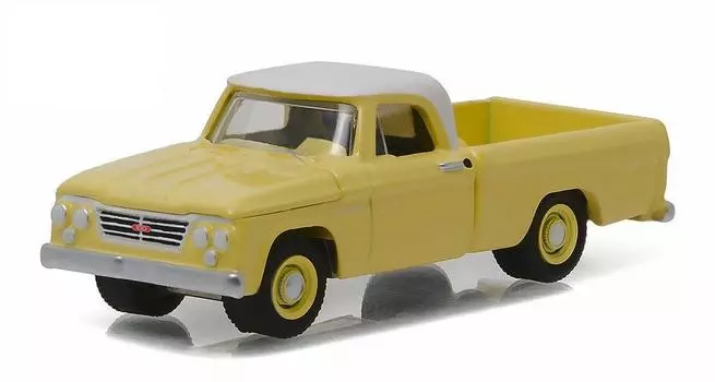Dodge 1962 D100 Sunset Yellow Pickup Truck Country Roads Series 15 by Greenlight 29850 A 29850A [Dodge] 1/64 [Item] жёлтый