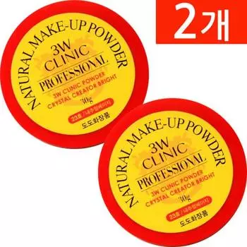 Dodo Cosmetics 3W Clinic Natural Makeup Powder, нет. 21 Светло-бежевый, 2 шт.